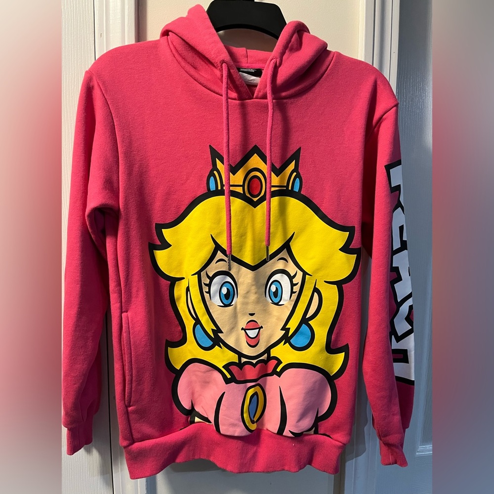 2025 Universal Studios Super Nintendo World Peach Jacket Hoodie XS